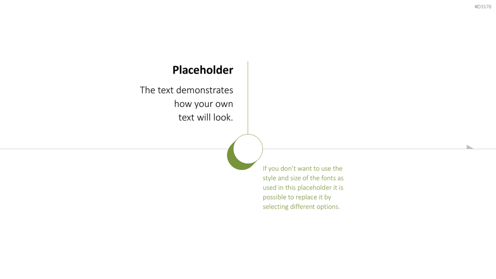 Scrolling Timeline PowerPoint-Vorlage