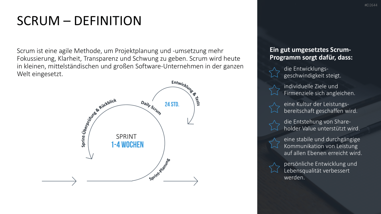 Scrum-Toolbox PowerPoint-Vorlage