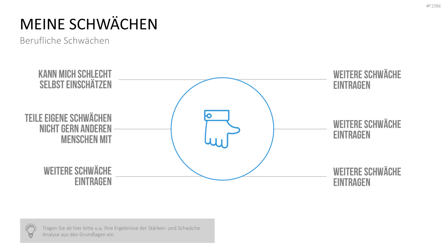 Selbstpräsentation - Bergsteiger PowerPoint-Vorlage
