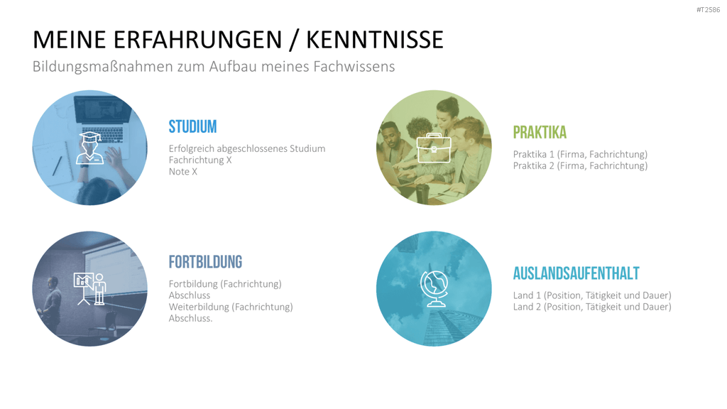 Selbstpräsentation - Bergsteiger PowerPoint-Vorlage