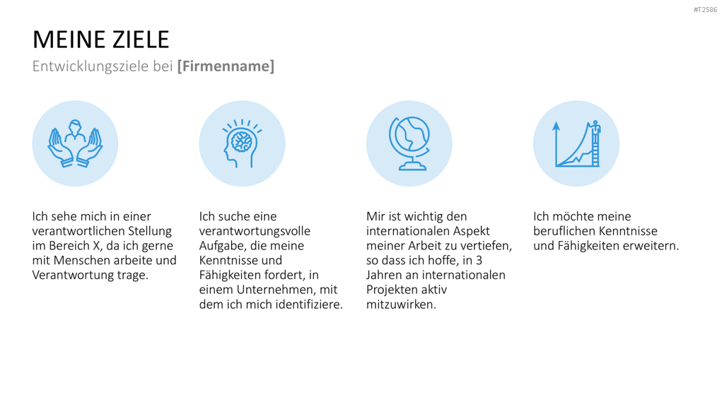Selbstpräsentation - Bergsteiger PowerPoint-Vorlage