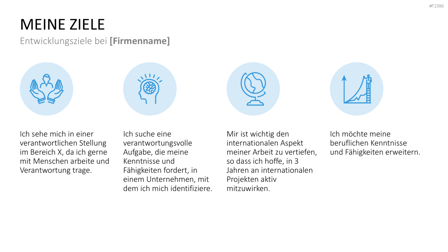 Selbstpräsentation - Bergsteiger PowerPoint-Vorlage