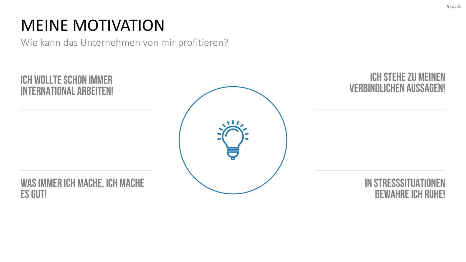 Selbstpräsentation - Bergsteiger PowerPoint-Vorlage