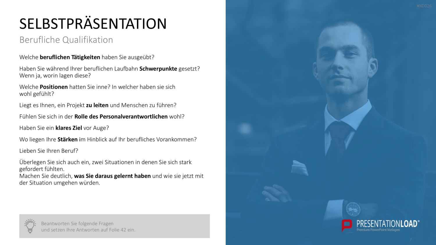 Selbstpräsentation - Bundle PowerPoint-Vorlage
