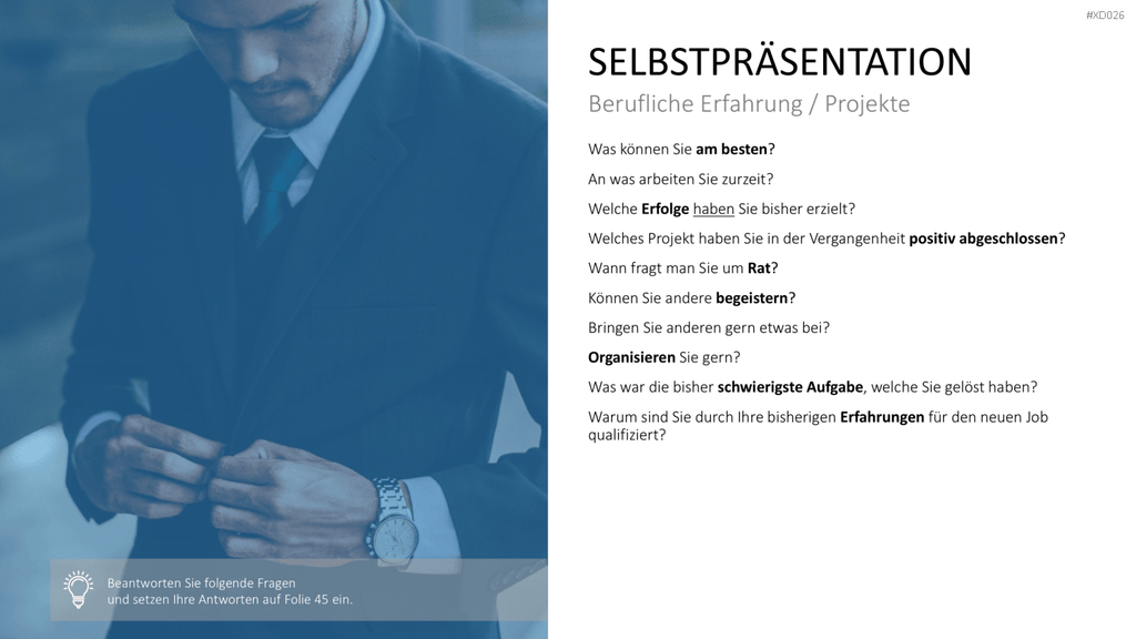 Selbstpräsentation - Bundle PowerPoint-Vorlage