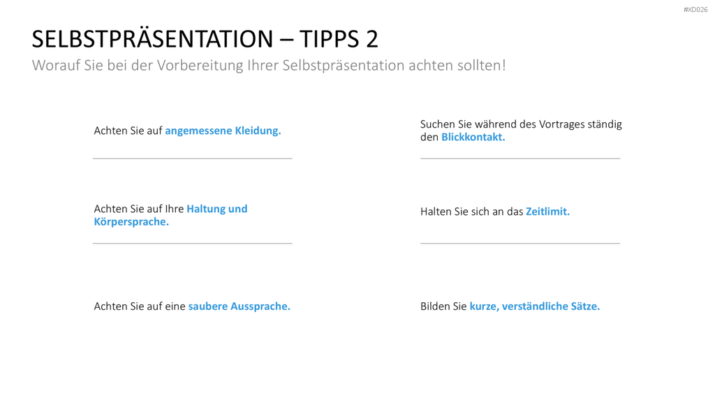 Selbstpräsentation - Bundle PowerPoint-Vorlage