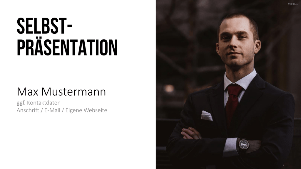 Selbstpräsentation - Bundle PowerPoint-Vorlage