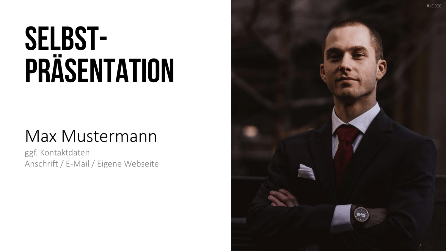 Selbstpräsentation - Bundle PowerPoint-Vorlage