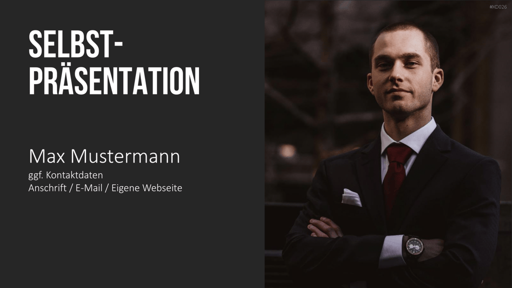 Selbstpräsentation - Bundle PowerPoint-Vorlage