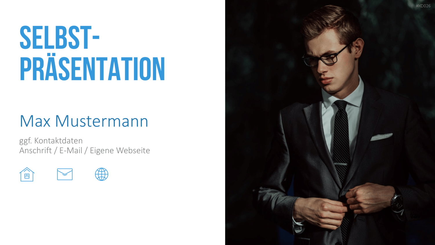 Selbstpräsentation - Bundle PowerPoint-Vorlage