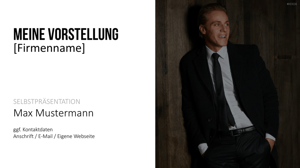 Selbstpräsentation - Bundle PowerPoint-Vorlage