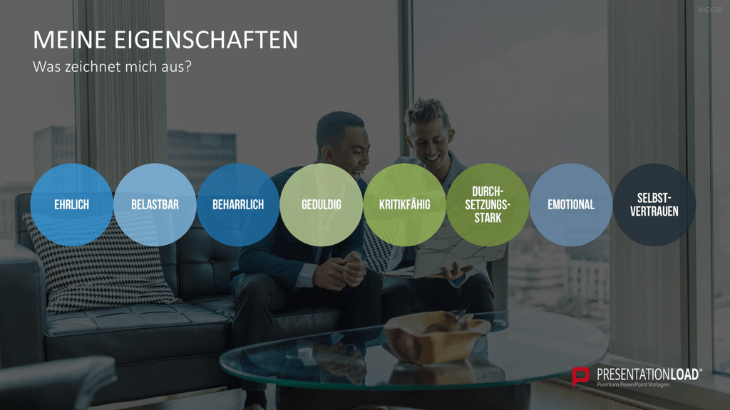 Selbstpräsentation - Bundle PowerPoint-Vorlage