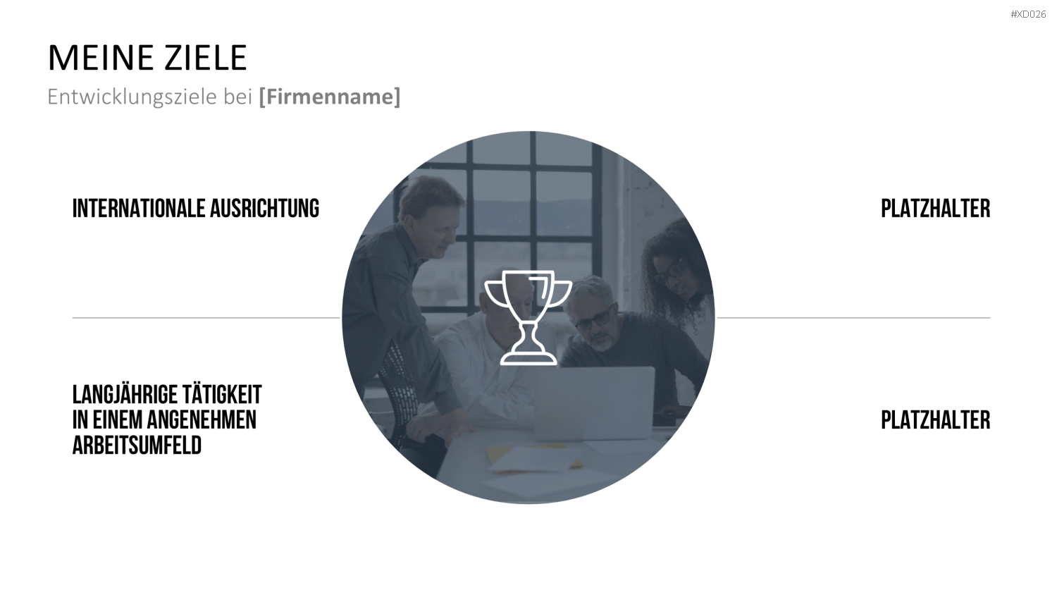 Selbstpräsentation - Bundle PowerPoint-Vorlage