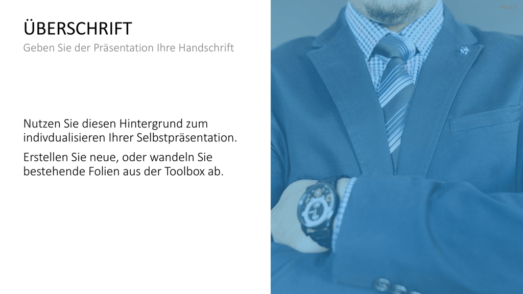 Selbstpräsentation - Bundle PowerPoint-Vorlage
