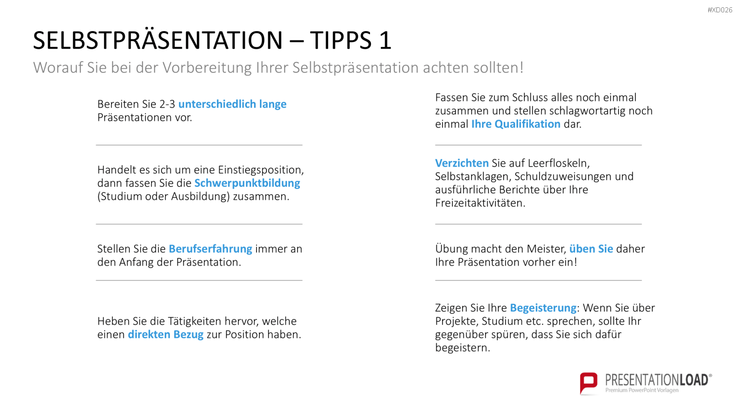 Selbstpräsentation - Bundle PowerPoint-Vorlage