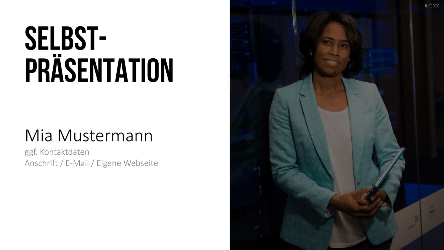 Selbstpräsentation - Bundle PowerPoint-Vorlage