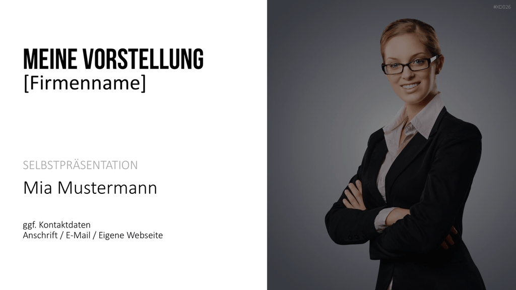 Selbstpräsentation - Bundle PowerPoint-Vorlage