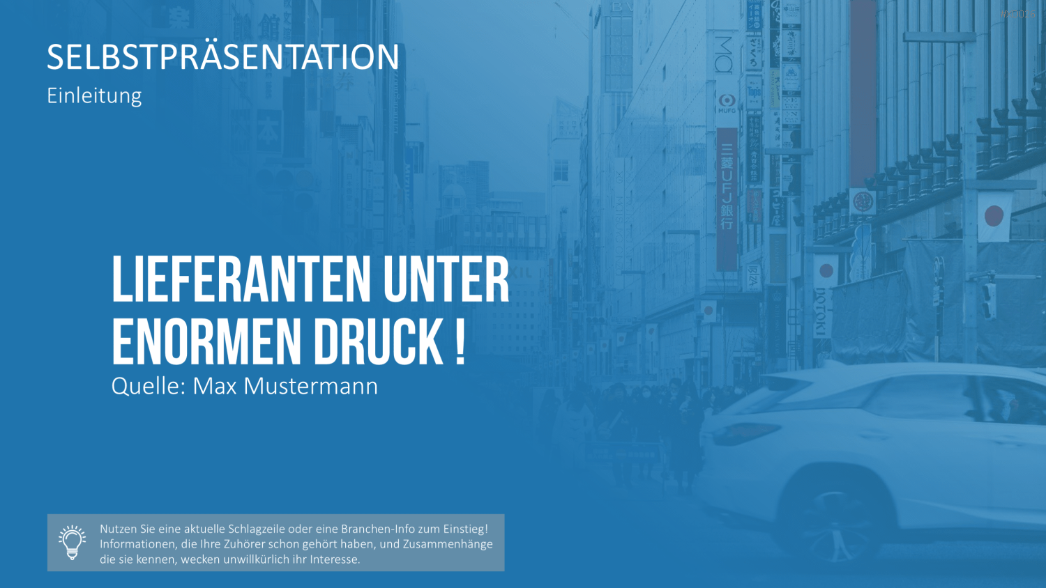 Selbstpräsentation - Bundle PowerPoint-Vorlage