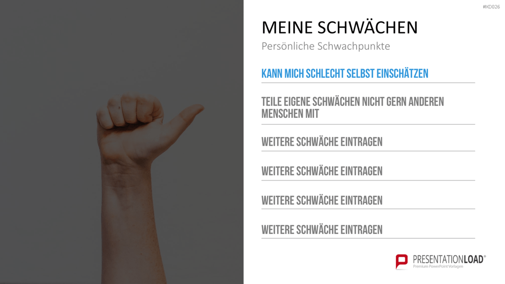 Selbstpräsentation - Bundle PowerPoint-Vorlage