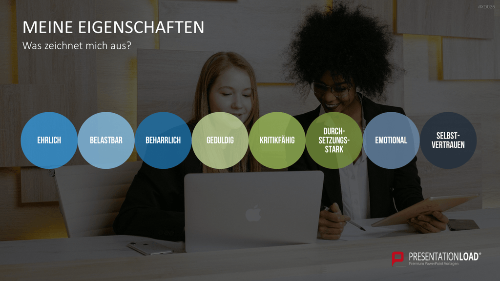 Selbstpräsentation - Bundle PowerPoint-Vorlage