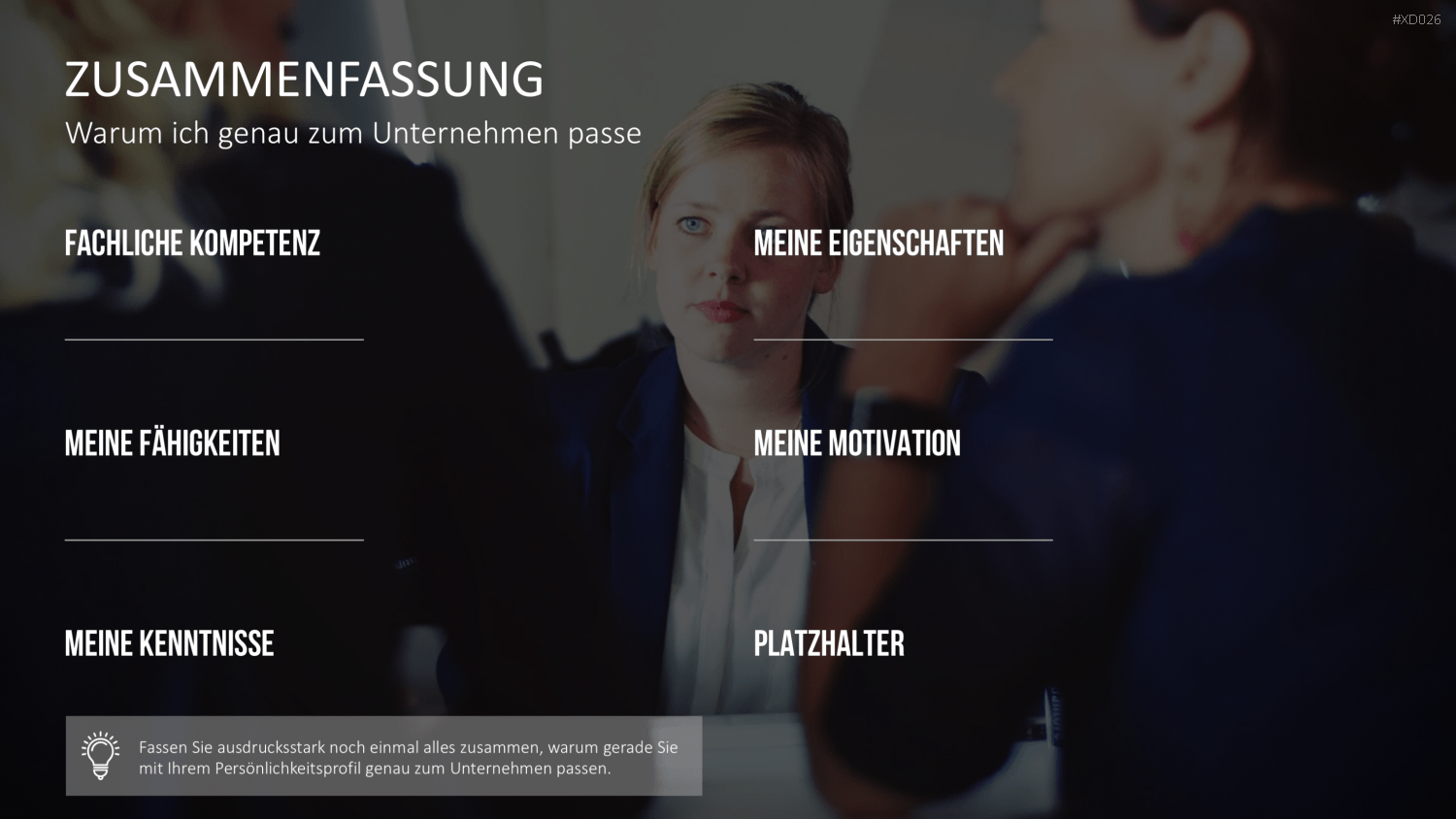 Selbstpräsentation - Bundle PowerPoint-Vorlage