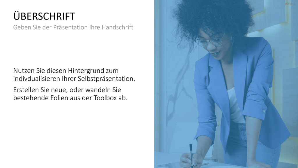 Selbstpräsentation - Bundle PowerPoint-Vorlage