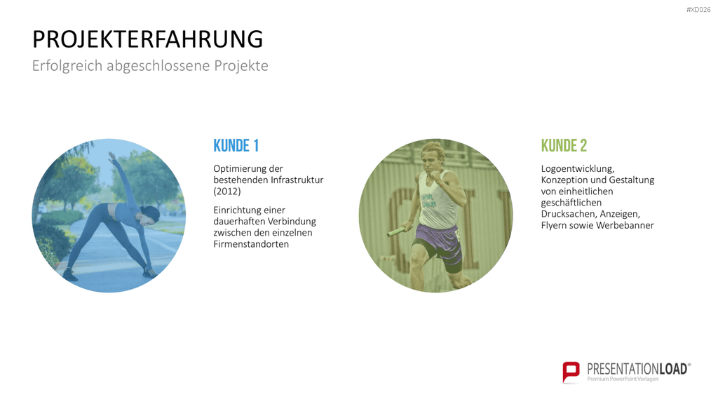 Selbstpräsentation - Bundle PowerPoint-Vorlage