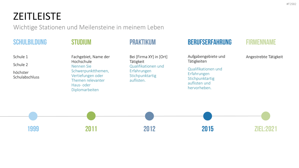 Selbstpräsentation - Geschäftsfrau PowerPoint-Vorlage