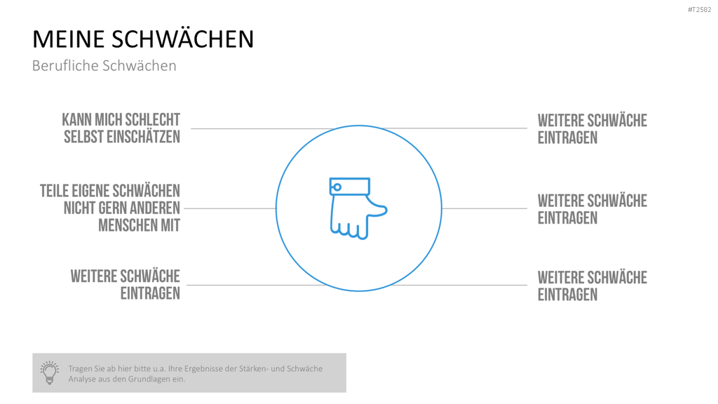 Selbstpräsentation - Geschäftsfrau PowerPoint-Vorlage