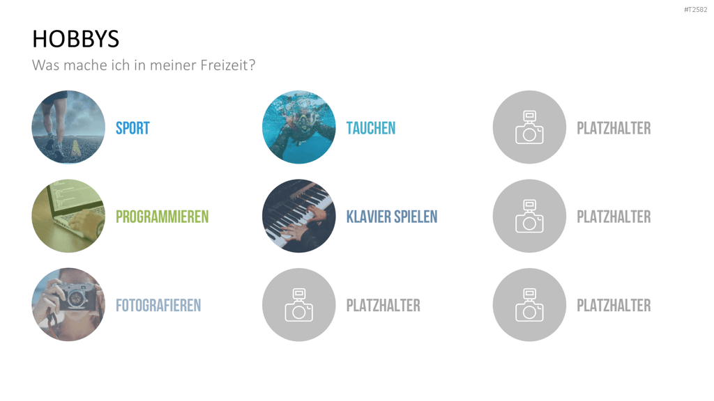 Selbstpräsentation - Geschäftsfrau PowerPoint-Vorlage