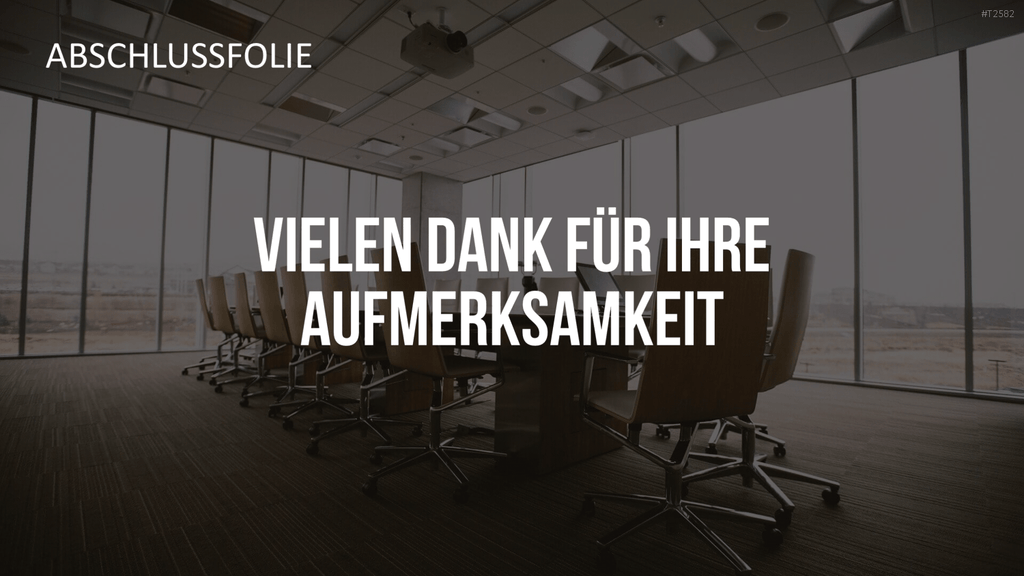 Selbstpräsentation - Geschäftsfrau PowerPoint-Vorlage