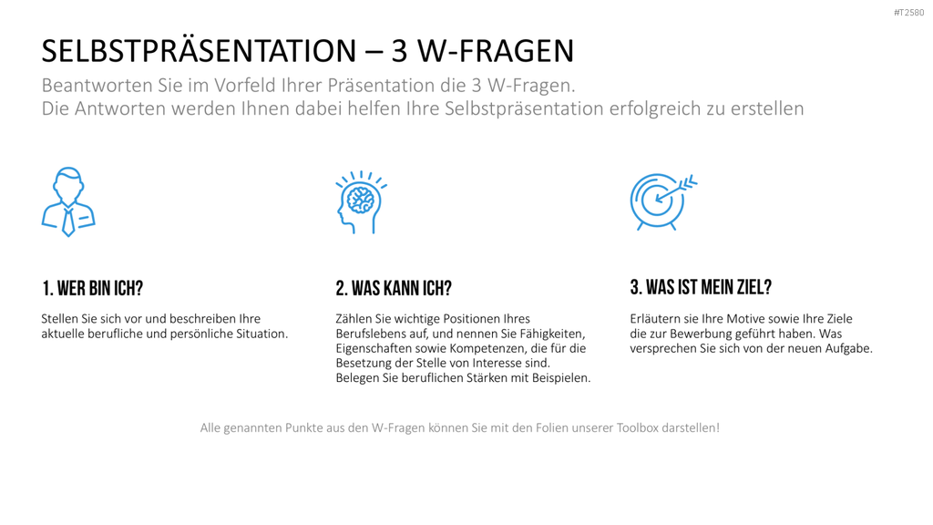 Selbstpräsentation - Geschäftsmann PowerPoint-Vorlage