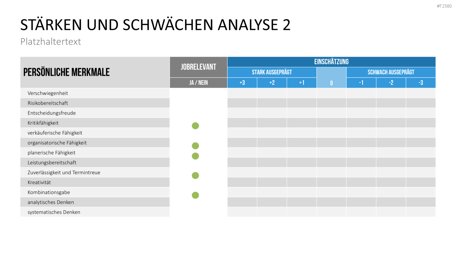 Selbstpräsentation - Geschäftsmann PowerPoint-Vorlage