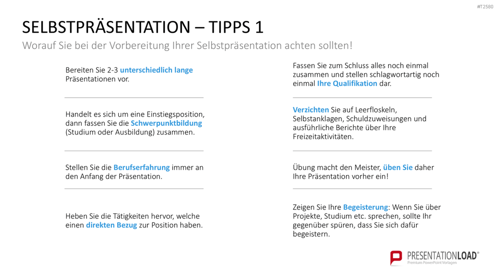 Selbstpräsentation - Geschäftsmann PowerPoint-Vorlage