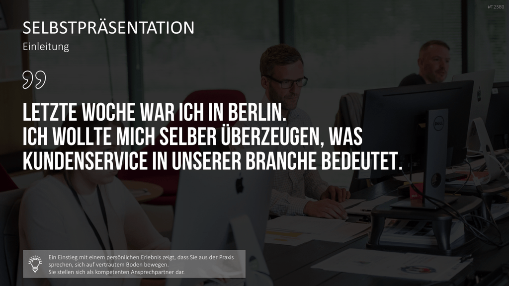 Selbstpräsentation - Geschäftsmann PowerPoint-Vorlage