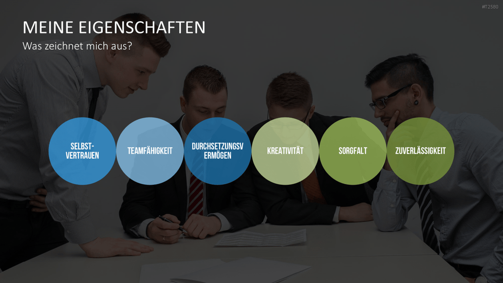 Selbstpräsentation - Geschäftsmann PowerPoint-Vorlage