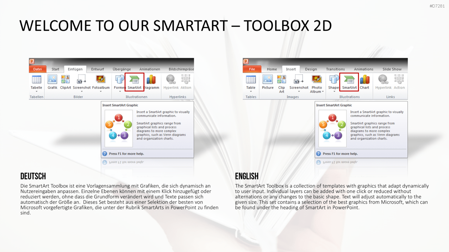 SmartArt - Toolbox PowerPoint-Vorlage