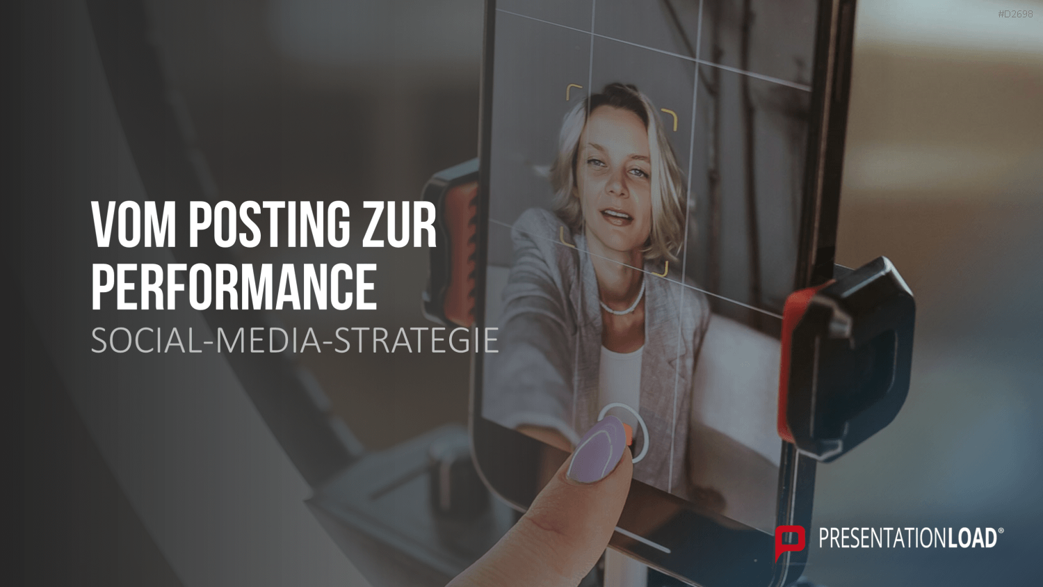 Social-Media-Strategie PowerPoint-Vorlage