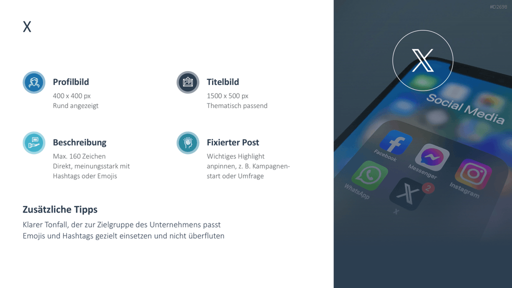 Social-Media-Strategie PowerPoint-Vorlage