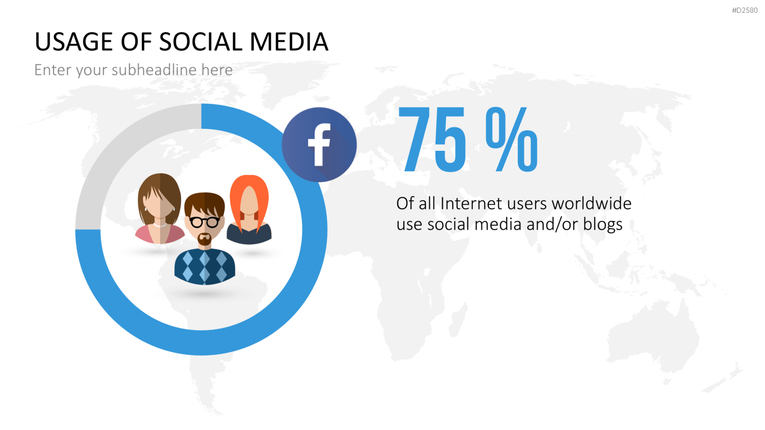 Social-Media-Vorlagen PowerPoint-Vorlage