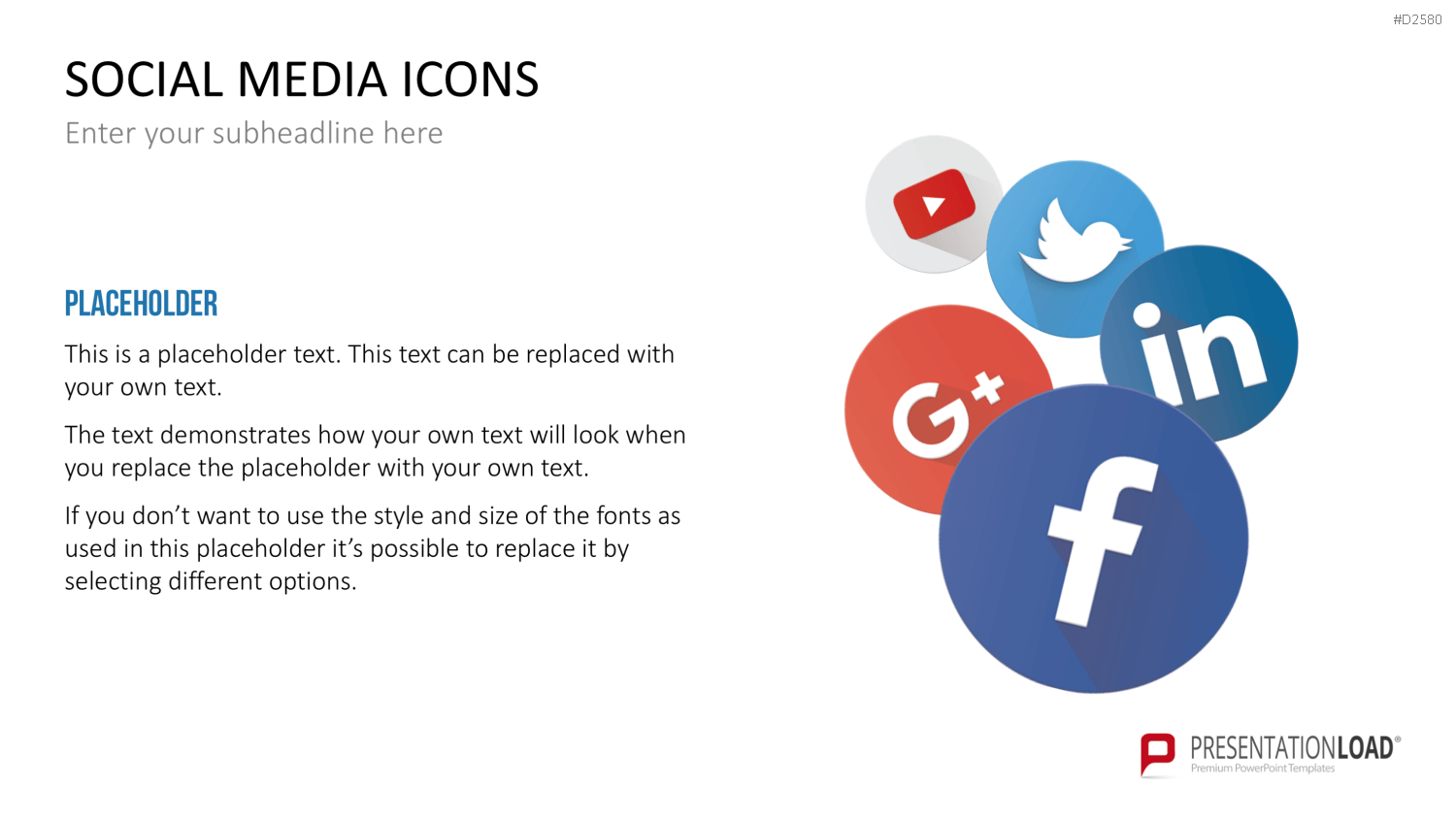 Social-Media-Vorlagen PowerPoint-Vorlage