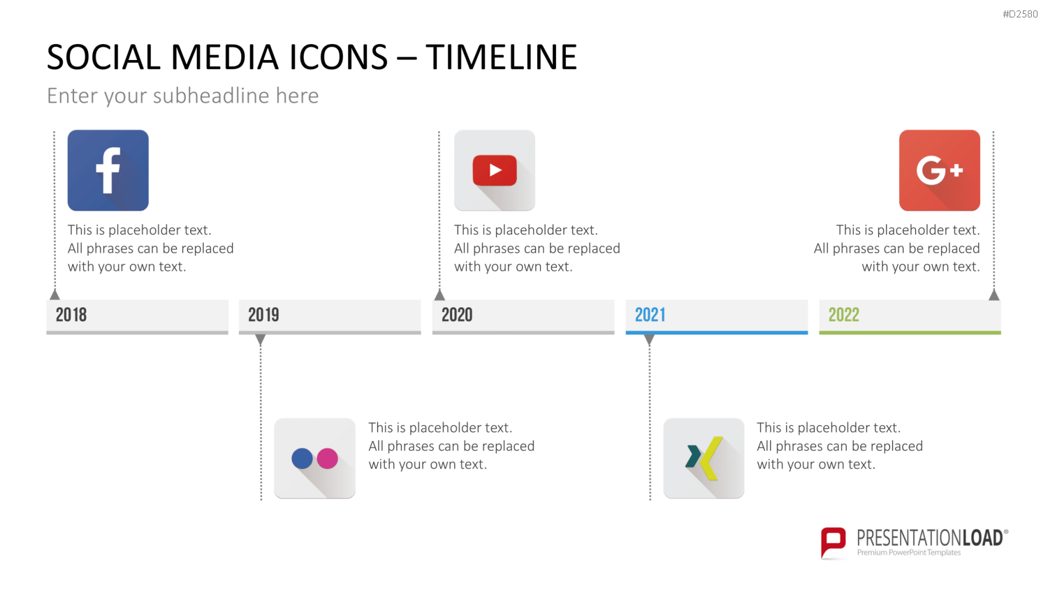 Social-Media-Vorlagen PowerPoint-Vorlage