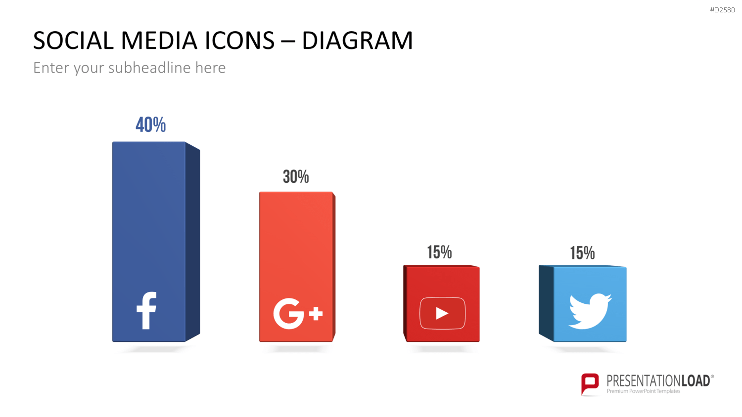 Social-Media-Vorlagen PowerPoint-Vorlage