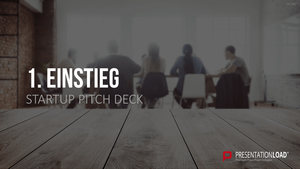 Startup Pitch Deck PowerPoint-Vorlage