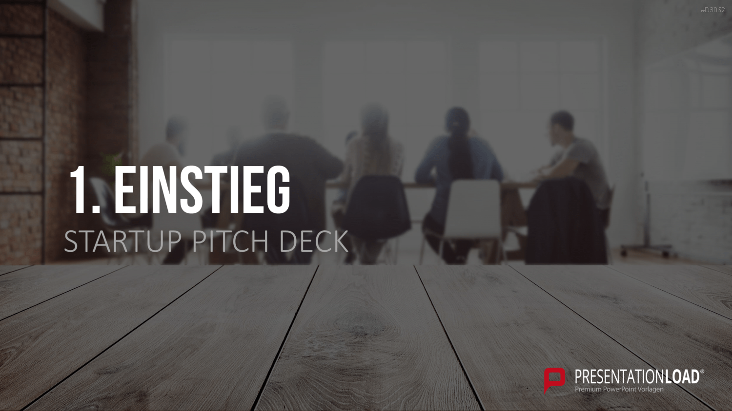 Startup Pitch Deck PowerPoint-Vorlage