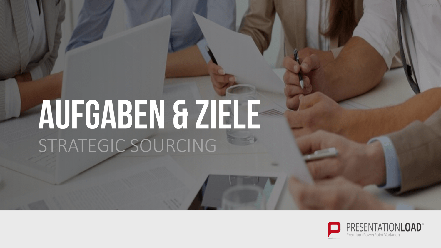 Strategic Sourcing PowerPoint-Vorlage