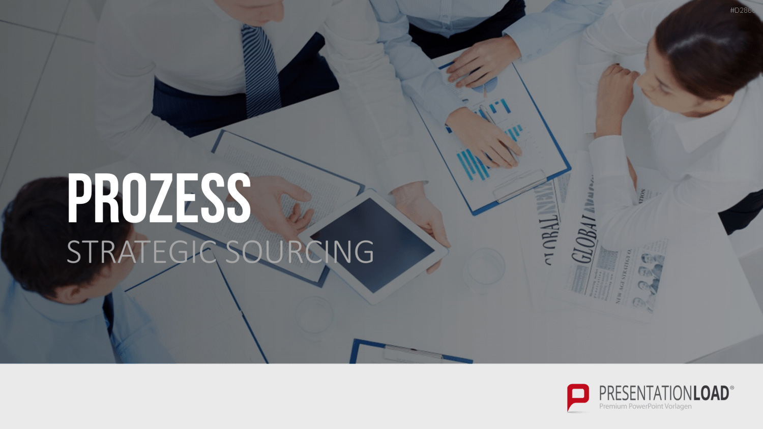 Strategic Sourcing PowerPoint-Vorlage