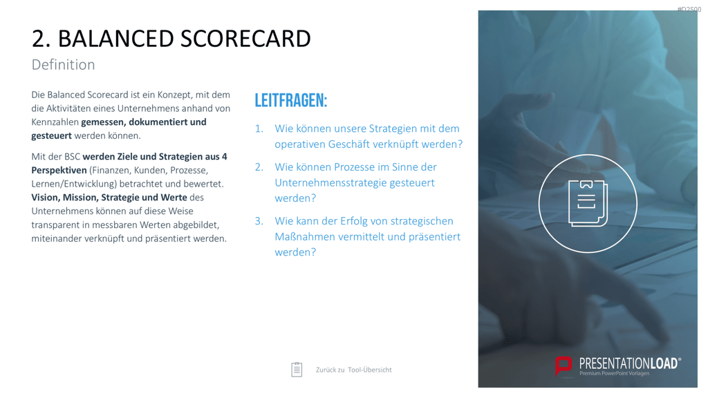 Strategie-Toolbox PowerPoint-Vorlagen