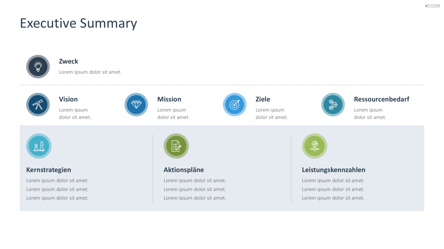 Strategische Planung PowerPoint-Vorlage