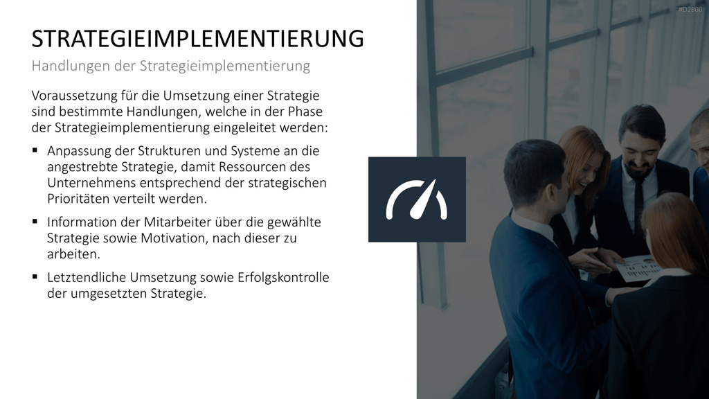 Strategisches Management PowerPoint-Vorlage